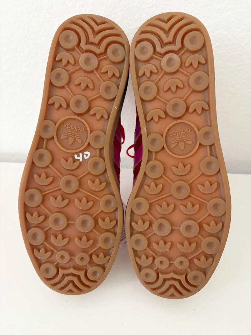 Adidas Gazelle Bold Platform Sneakers Women 8.5 Red Lucid Fuchsia NWT - Picture 11 of 14